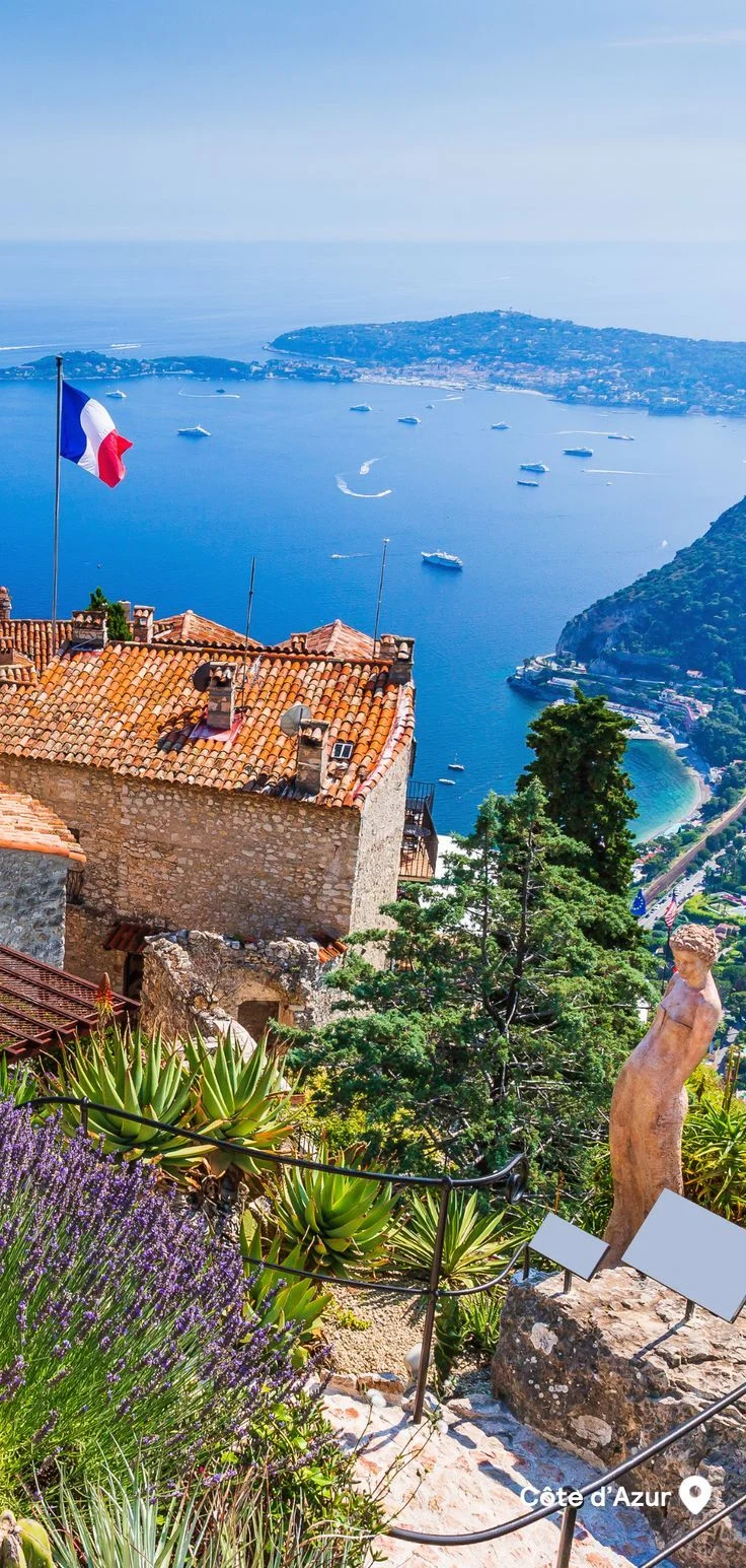 Côte d'Azur coastline